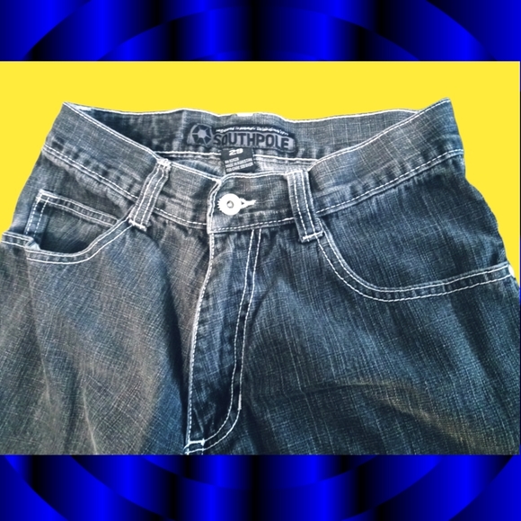 Vintage Southpole Jean Shorts for Men - Picture 2 of 2